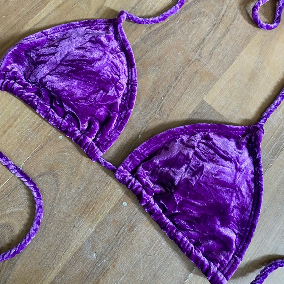 Velvet Swimwear Top - Picture 3 of 3